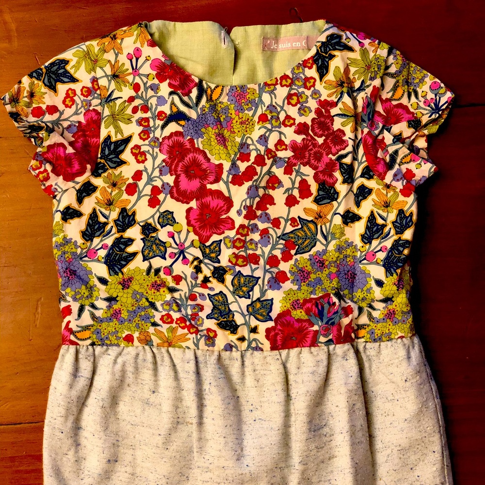 Je sui en CP Toddler dress